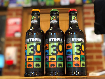 Utopia 30th Bottles - Hogs Back Brewery