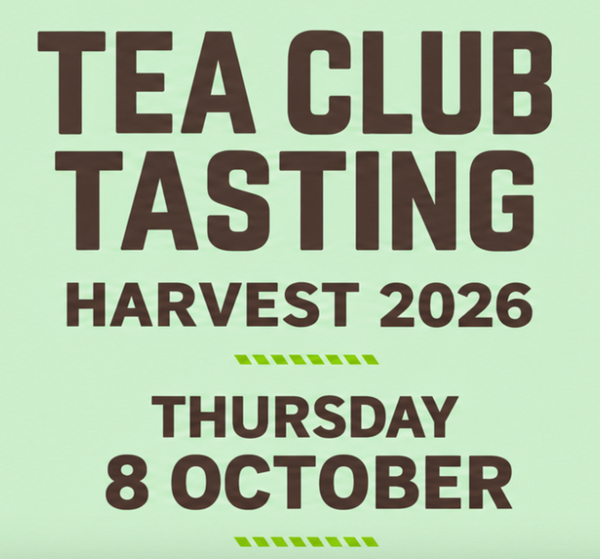 TEA Club Tasting - Thursday 8th October