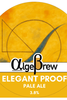AlgeBrew Elegant Proof 440ml Can - AlgeBrew Elegant Proof 440ml Can - Hogs Back Brewery