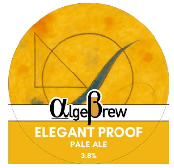AlgeBrew Elegant Proof 440ml Can - AlgeBrew Elegant Proof 440ml Can - Hogs Back Brewery