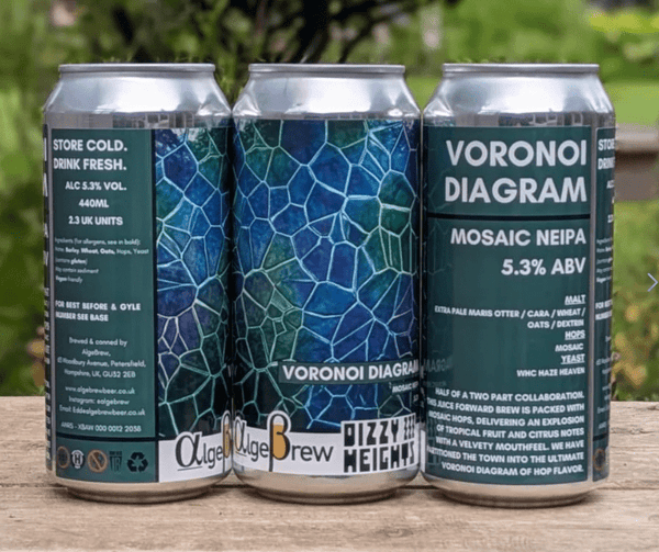 AlgeBrew - Voronoi Diagram - AlgeBrew - Voronoi Diagram - Hogs Back Brewery