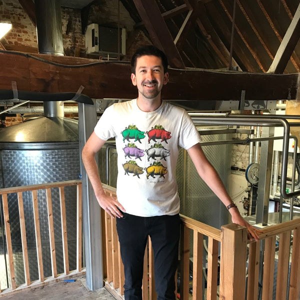 Andy Warthog T Shirt - Andy Warthog T Shirt - Hogs Back Brewery