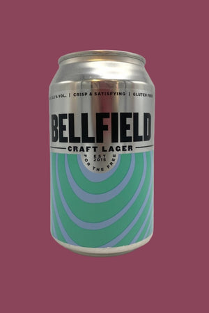 Bellfield - Craft Lager - Bellfield - Craft Lager - Hogs Back Brewery