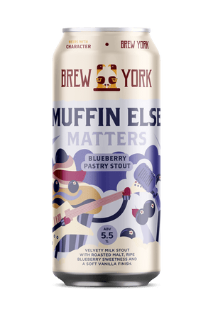 Brew York - Muffin Else Matters 440ml - Brew York - Muffin Else Matters 440ml - Hogs Back Brewery