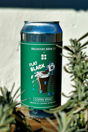 Bullhouse Brew Co. - Flat Black - Bullhouse Brew Co. - Flat Black - Hogs Back Brewery