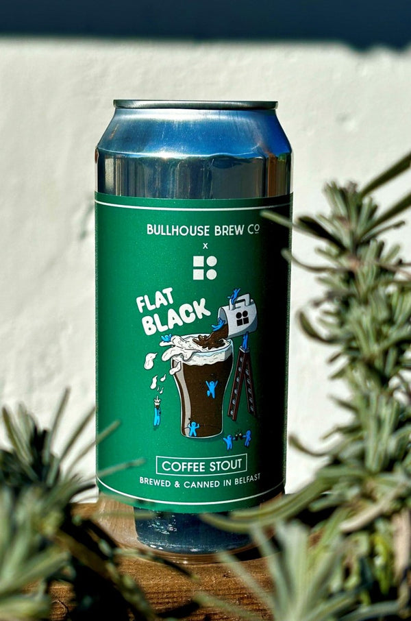 Bullhouse Brew Co. - Flat Black - Bullhouse Brew Co. - Flat Black - Hogs Back Brewery