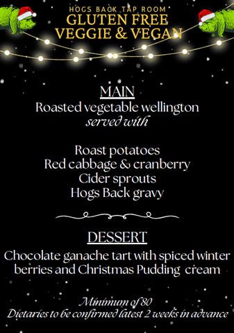 Christmas party packages - Christmas party packages - Hogs Back Brewery