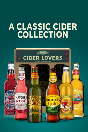 Classic Cider Lovers mixed bottled gift box - Cider Lovers Gift Pack - Hogs Back Brewery