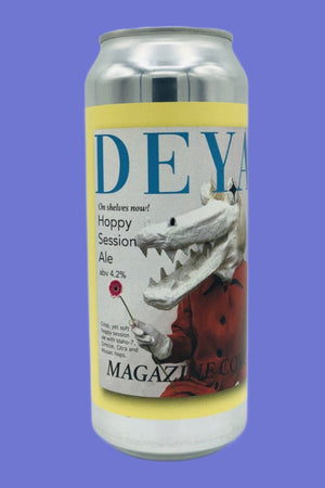 Deya Magazine Cover - Deya Magazine Cover - Hogs Back Brewery