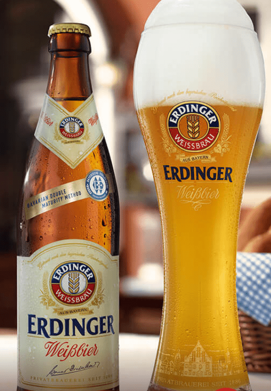 Erdinger - Hefe Weiss - Erdinger - Hefe Weiss - Hogs Back Brewery