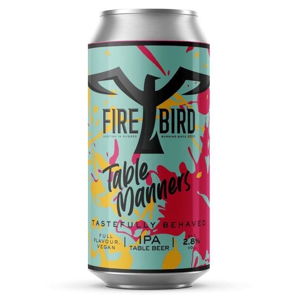 Firebird - Table Manners - Firebird - Table Manners - Hogs Back Brewery