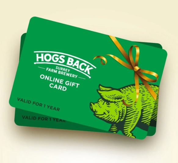 Gift Cards - Gift Cards - Hogs Back Brewery