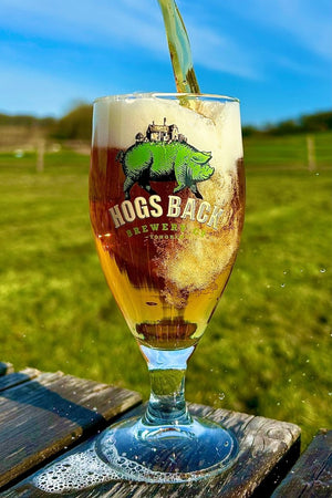 Hogs Back Half Pint Glass - Hogs Back Half Pint Glass - Hogs Back Brewery