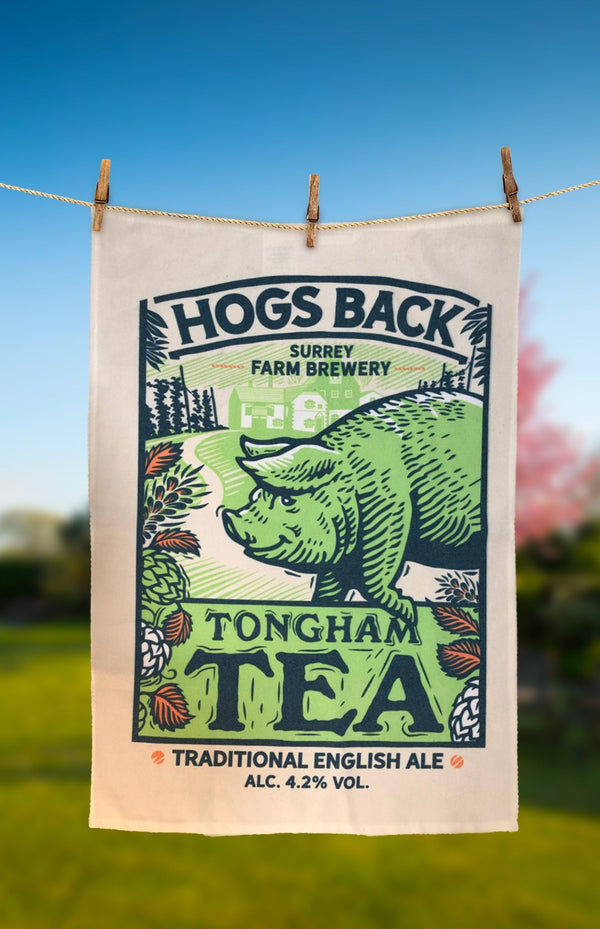 Hogs Back TEA Towel - Hogs Back TEA Towel - Hogs Back Brewery