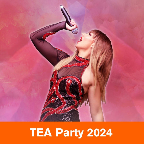 Hop Harvest TEA Party live music headline Kaylie as Taylor Swift - HOP HARVEST TEA PARTY 2024 - Hogs Back Brewery