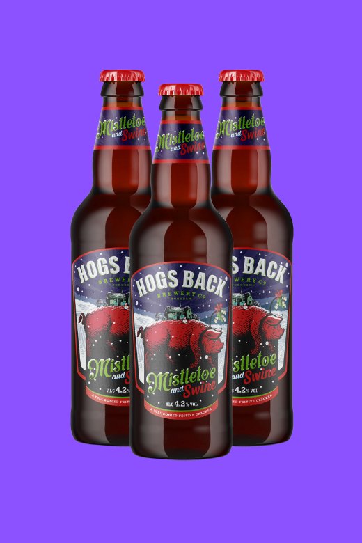 Mistletoe & Swine x 8 Case - Mistletoe & Swine x 8 Case - Hogs Back Brewery