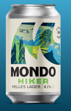 Mondo Hiker 4.1% 330ml - Mondo Hiker 4.1% 330ml - Hogs Back Brewery