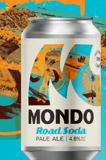Mondo Road Soda Pale Ale - Mondo Road Soda Pale Ale - Hogs Back Brewery
