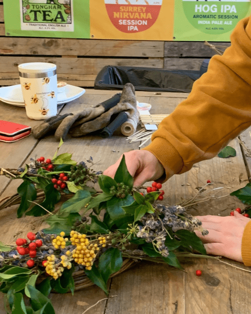 Natural Christmas Workshops 2025 - Natural Christmas Workshops 2025 - Hogs Back Brewery