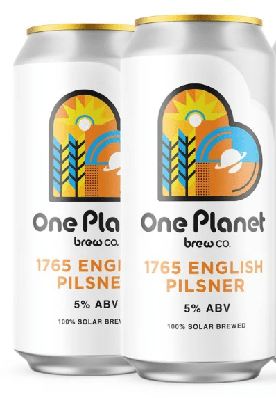 One Planet 1796 English Pilsner Cans x12 - One Planet 1796 English Pilsner Cans x12 - Hogs Back Brewery