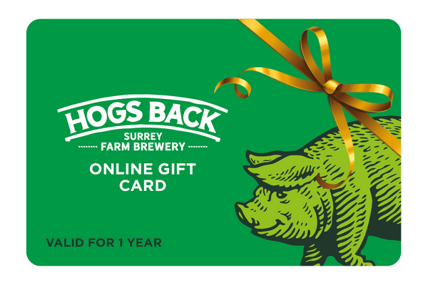 Hogs Back Brewery online gift e-voucher card - Online e-Gift Cards - Hogs Back Brewery