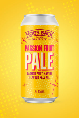 Passionfruit Pale Cans x12 - Passionfruit Pale Cans x12 - Hogs Back Brewery