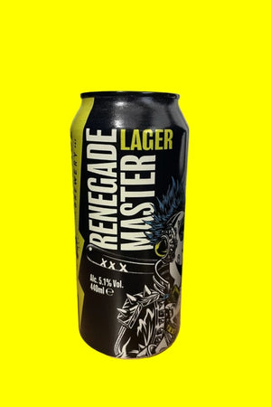 Renegade Brewery - Master Lager - Renegade Brewery - Master Lager - Hogs Back Brewery