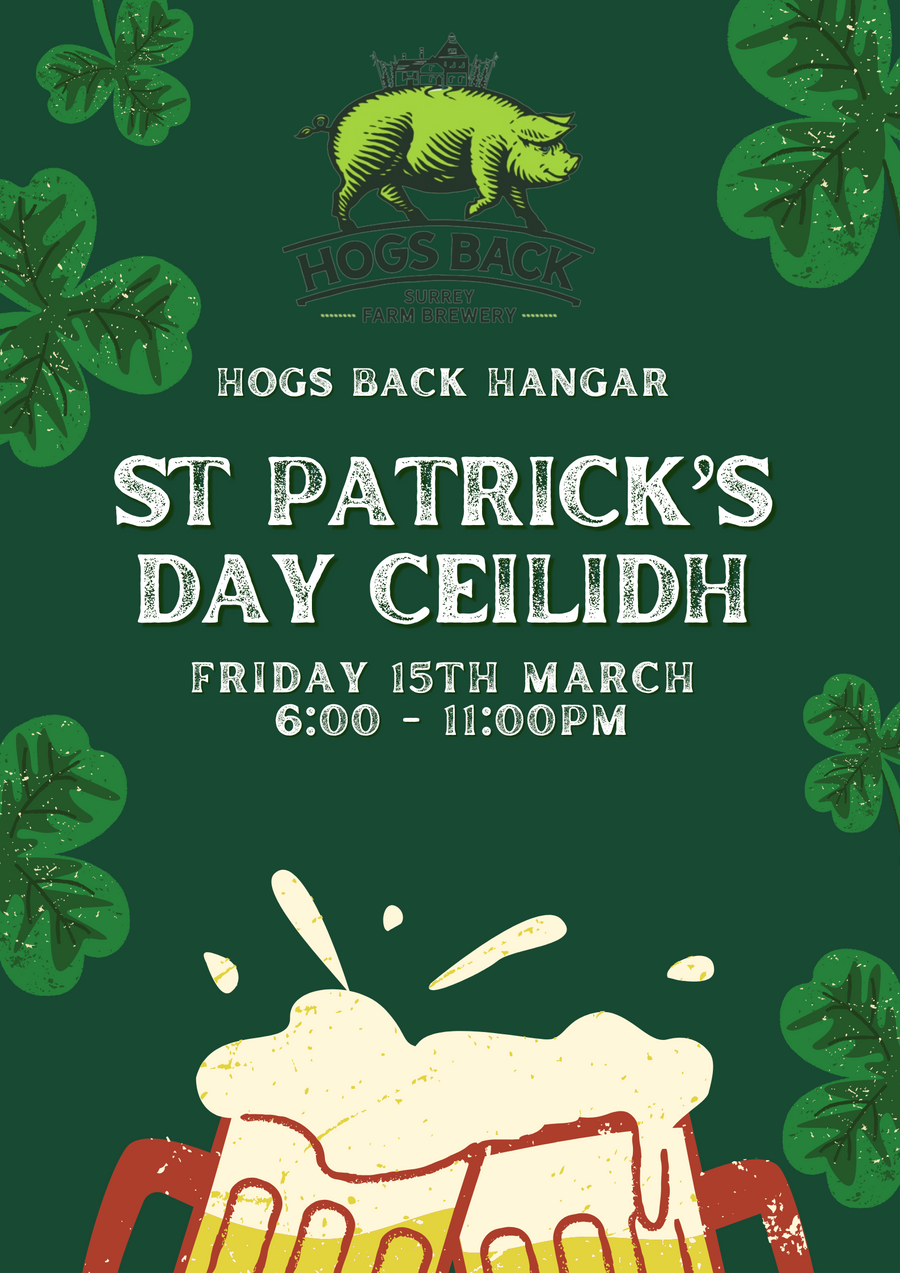 St Patrick’s Day Ceilidh at the Tap - Friday 15th March