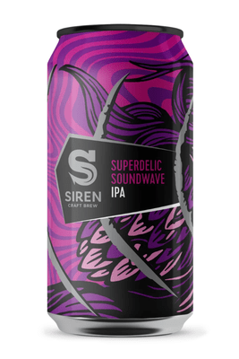 Siren Superdelic Soundwave IPA - Siren Superdelic Soundwave IPA - Hogs Back Brewery