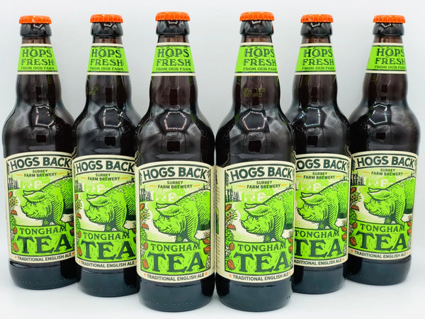 6 beers bottles of Tongham TEA Traditional English Ale