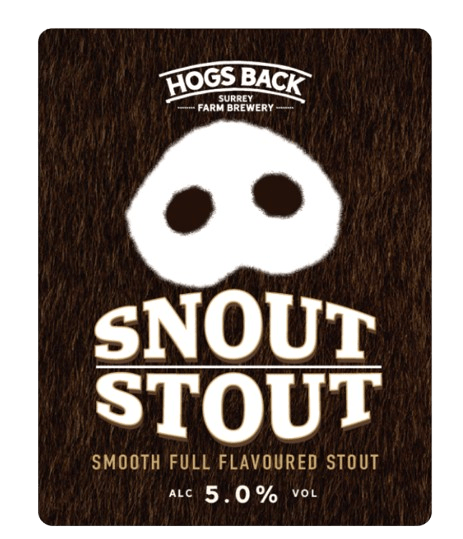 Snout Stout 5% - Fresh Beer - Snout Stout 5% - Fresh Beer - Hogs Back Brewery