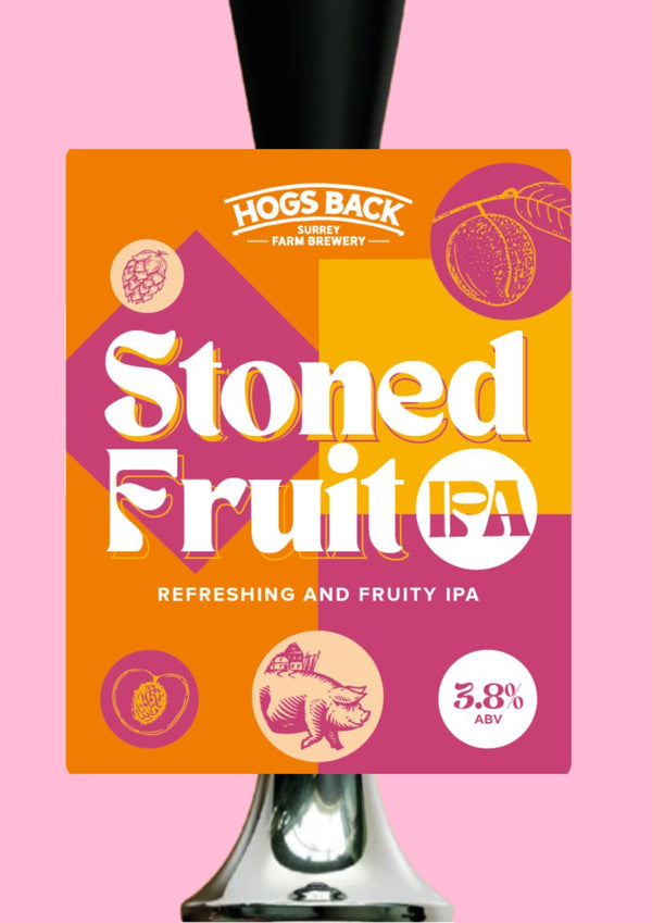 Stoned Fruit IPA - Stoned Fruit IPA - Hogs Back Brewery