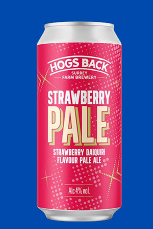 Strawberry Pale Cans x12 - Strawberry Pale Cans x12 - Hogs Back Brewery