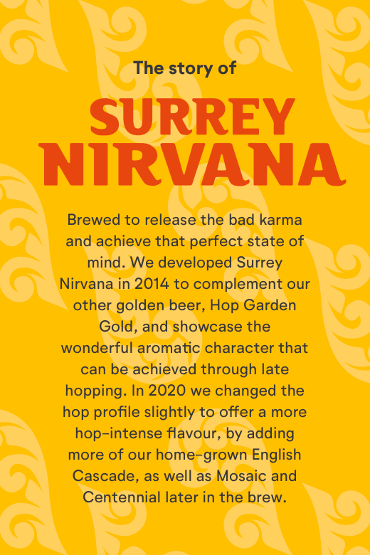 The story of Surrey Nirvana Session IPA beer