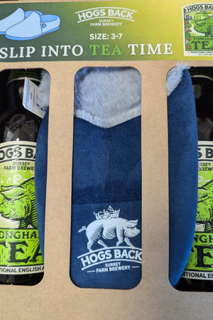 TEA and Slippers Gift Pack - TEA and Slippers Gift Pack - Hogs Back Brewery