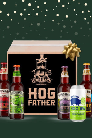 Hogfather Christmas bottled beer selection box - The Hogfather Christmas - Hogs Back Brewery