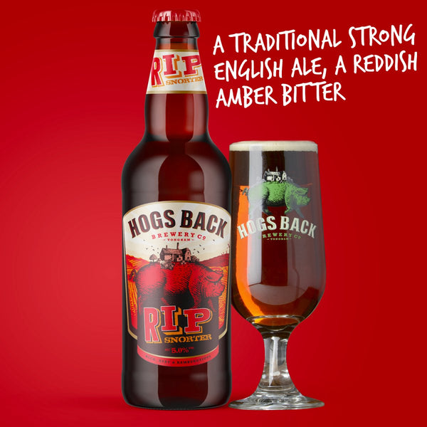 RIP Snorter ruby bottled beer - The Whole Hog Mixed Case - Hogs Back Brewery