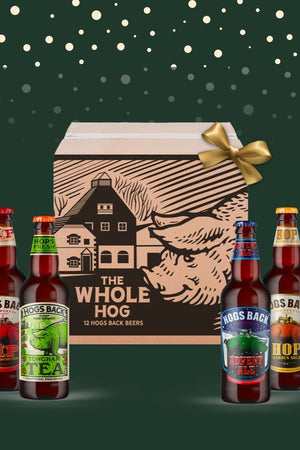 Whole Hog Winter bottled beer selection - The Whole Hog Winter Selection - Hogs Back Brewery