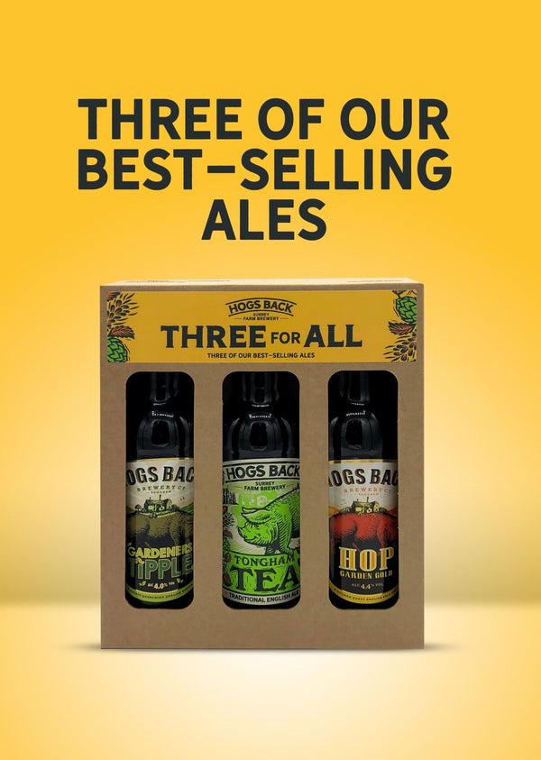 Three for All mixed beer selection gift box 