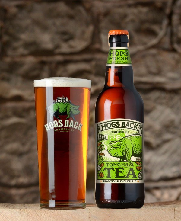 Hogs Back Tea Tongham TEA Traditional English Ale Bottled Beer – Hogs Back Brewery