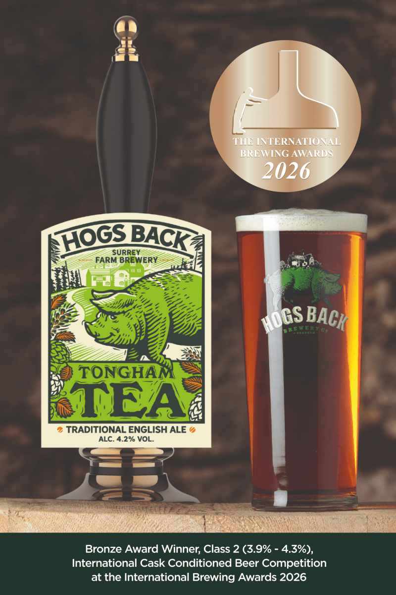 Hogs Back Tea Tongham TEA - Fresh Draught Beer – Hogs Back Brewery