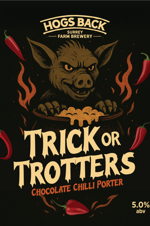 Trick or Trotter - Fresh Beer - Trick or Trotter - Fresh Beer - Hogs Back Brewery