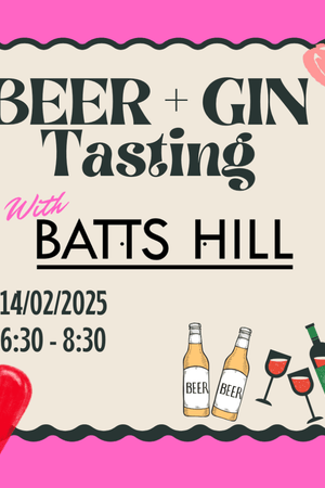 Valentine’s Special Beer & Gin Tasting - Valentine’s Special Beer & Gin Tasting - Hogs Back Brewery