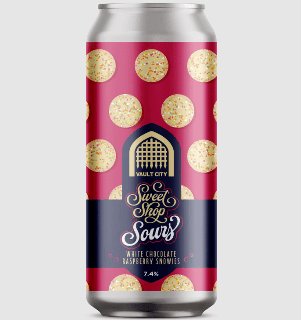 Vault City - White Chocolate Raspberry Snowies - Vault City - White Chocolate Raspberry Snowies - Hogs Back Brewery