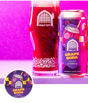 Vault - Grape Soda - Vault - Grape Soda - Hogs Back Brewery